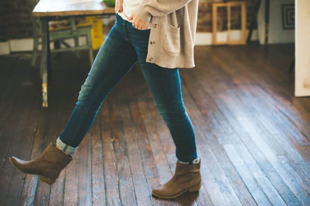 How to Wear Short Boots With Jeans 2 Cuffing Your Jeans