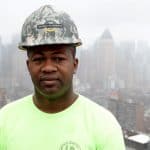 use a bandana to make your hard hat more comfortable