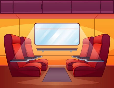 Wide Width Shoes: Your Guide To A Comfortable and Stylish Fit 1 Train inside interior, empty railway car with comfortable seats near large window