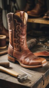 a photograph of a well worn brown leathe LtUgU6DKRpCQ1B8KYiPXoA Wqoi4hPiS2qGYiyd2vhkQw